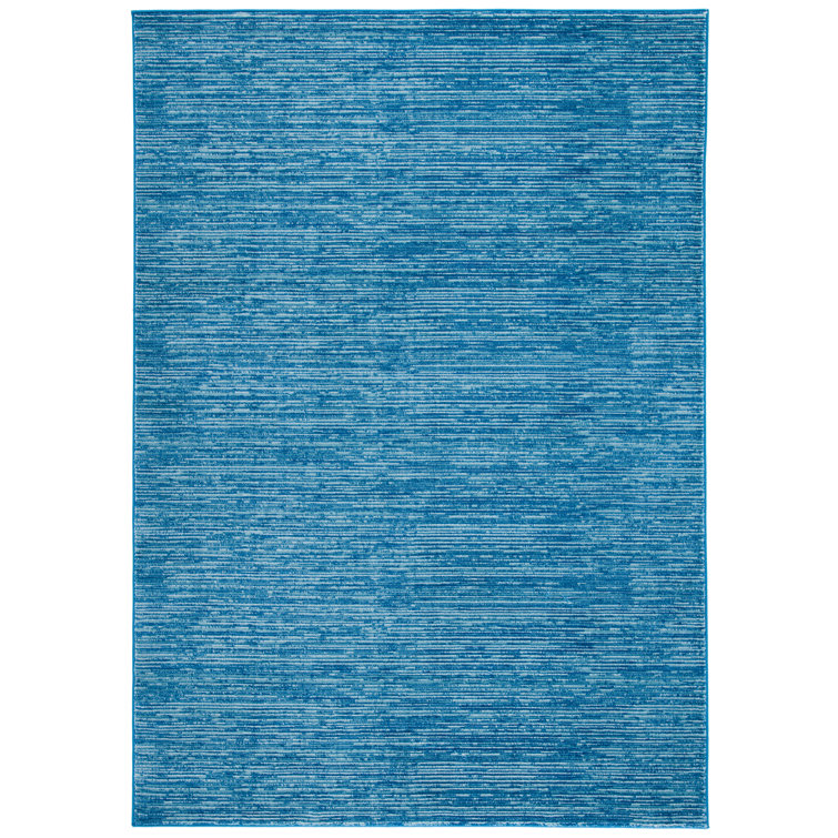 Highland Dunes Loganville Abstract Blue Area Rug Wayfair